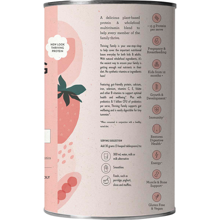 Nutra Naturals Thriving Family Strawberries & Cream