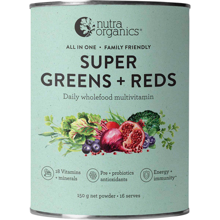 Nutra Naturals Super Greens + Reds