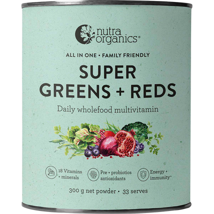 Nutra Naturals Super Greens + Reds