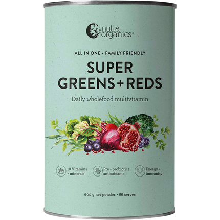 Nutra Naturals Super Greens + Reds