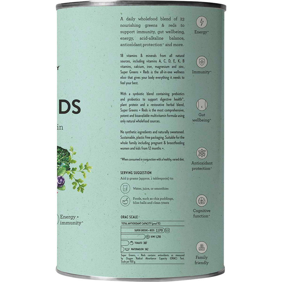 Nutra Naturals Super Greens + Reds