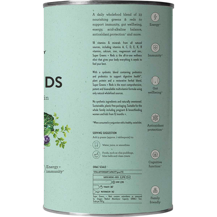 Nutra Naturals Super Greens + Reds