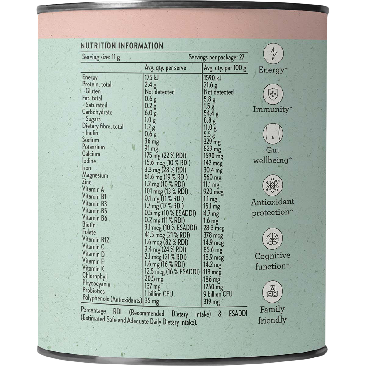 Super Greens + Reds Watermelon Strawberry