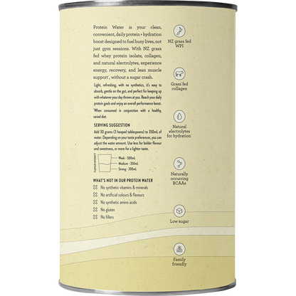 Protein Water Lemonade