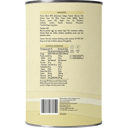 Protein Water Lemonade