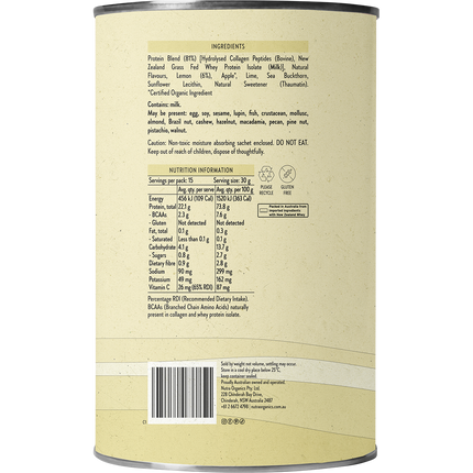 Nutra Naturals Protein Water Lemonade