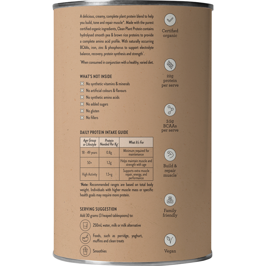 Nutra Naturals Clean Plant Protein Chocolate