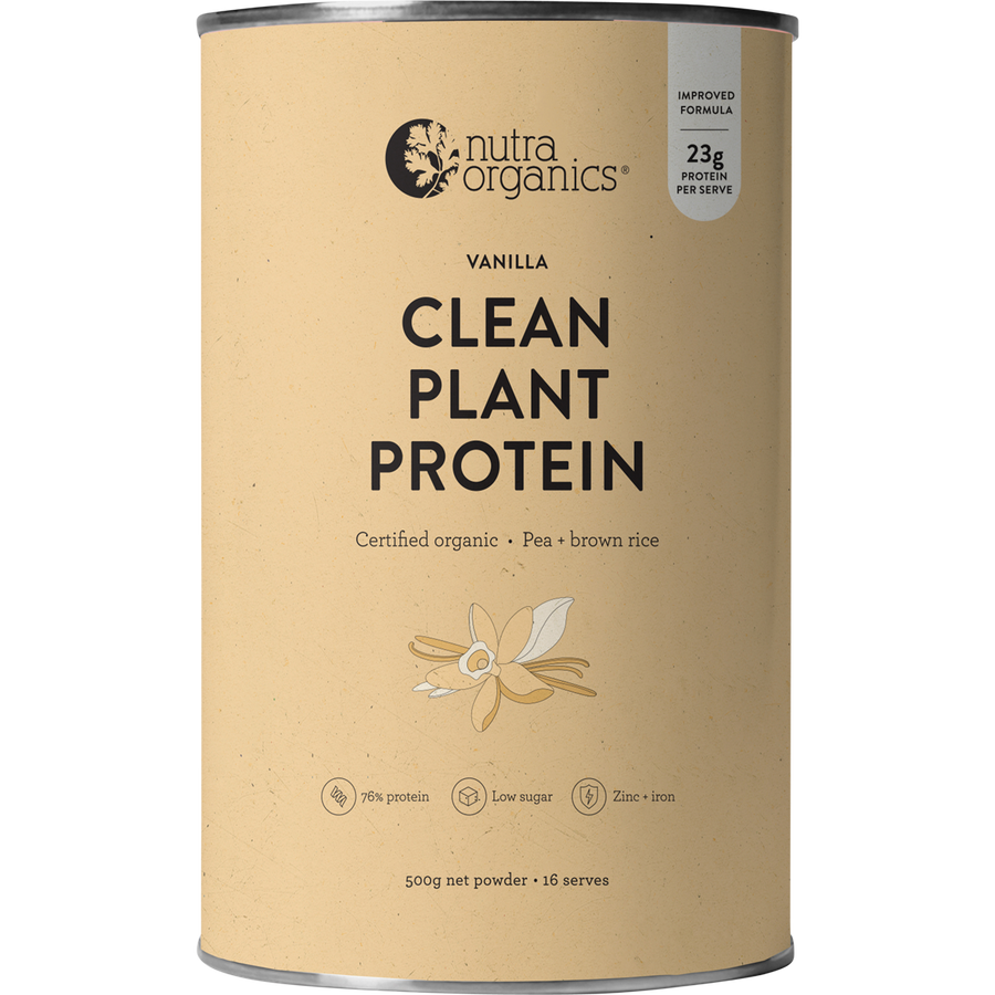 Nutra Naturals Clean Plant Protein Vanilla