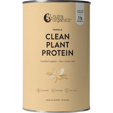 Nutra Naturals Clean Plant Protein Vanilla