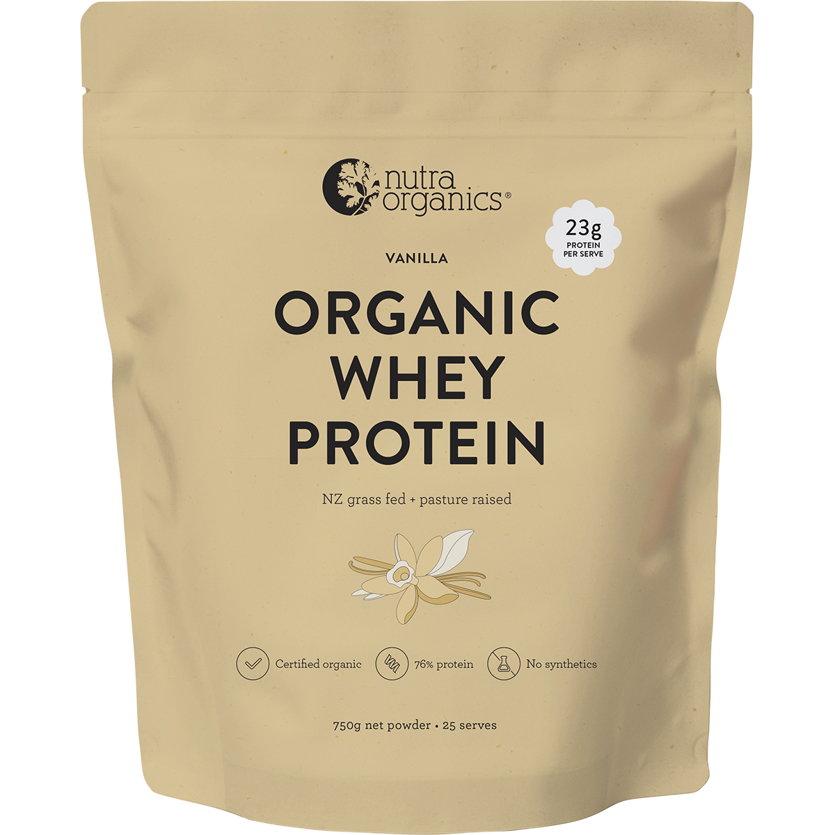 Organic Whey Protein Vanilla