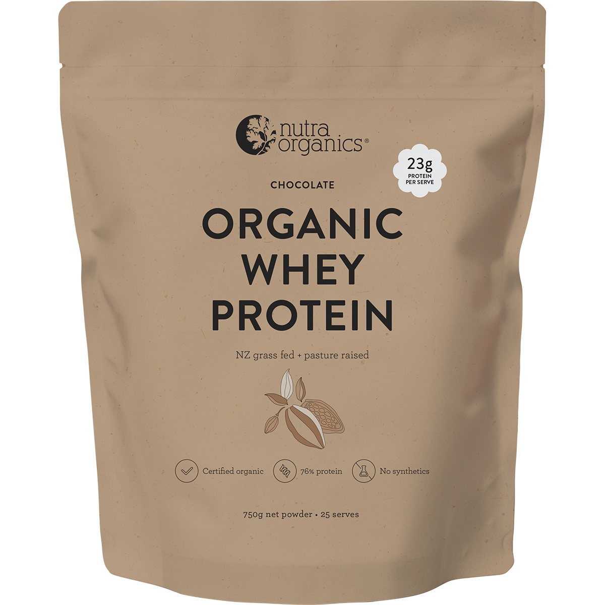 Organic Whey Protein Chocolate