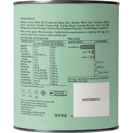 Nutra Naturals Clean Greens