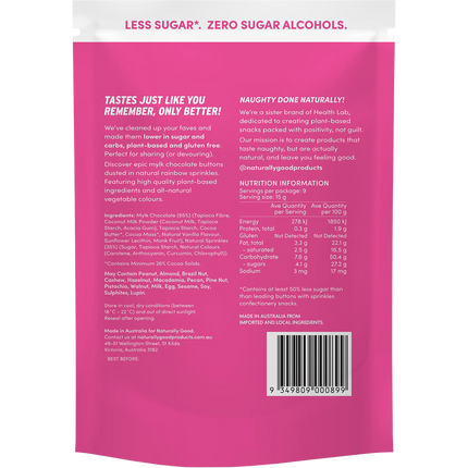 Naturally Good Mylk Zillions 50% less sugar