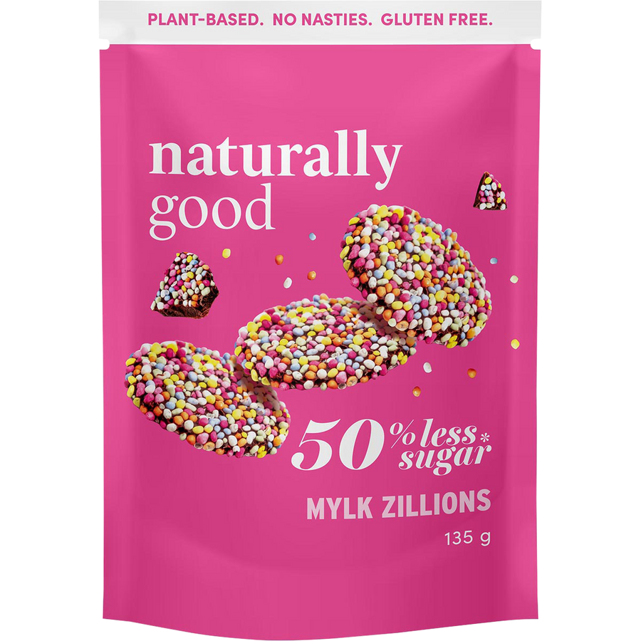 Naturally Good Mylk Zillions 50% less sugar