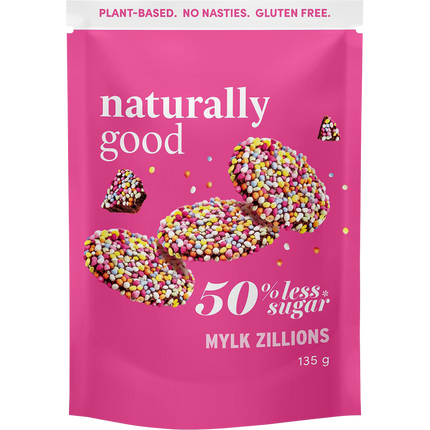 Naturally Good Mylk Zillions 50% less sugar