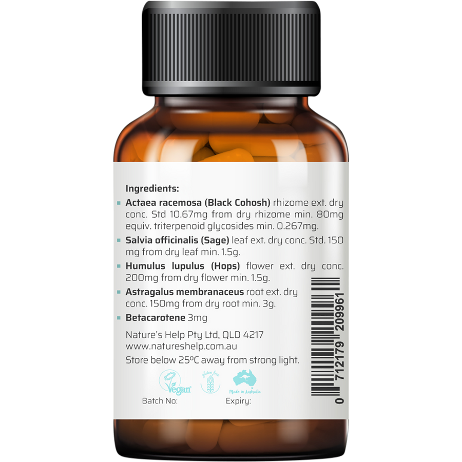 Nature's Help - Meno Cool Hot Flushes Capsules