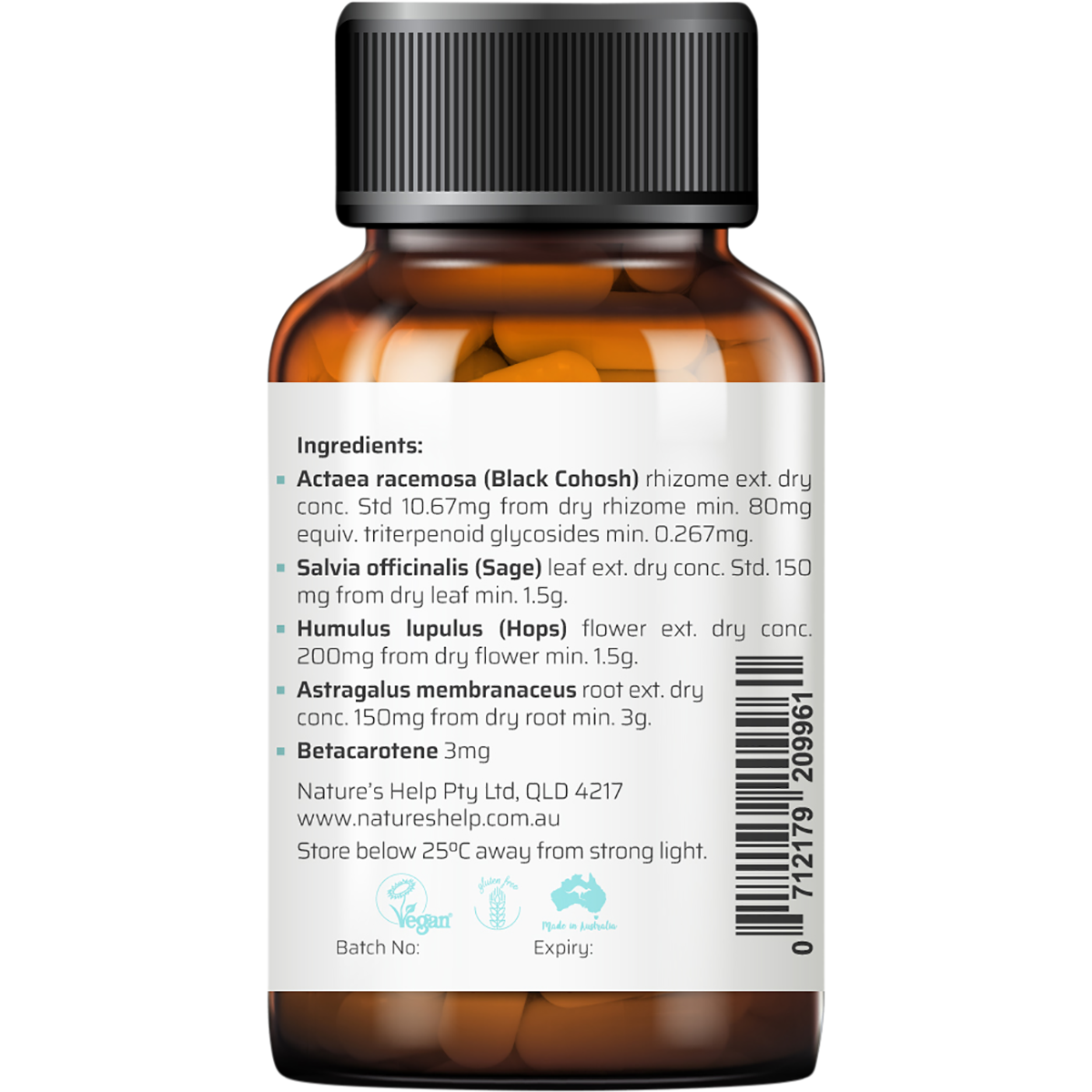 Meno Cool Hot Flushes Capsules