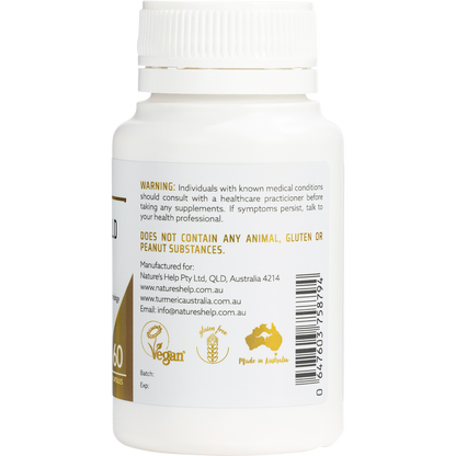 Curcumin Gold 396mg High Absorption Capsules