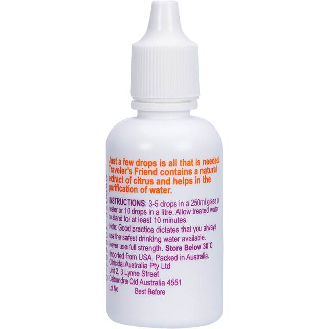 Traveler's Friend Citrus Seed Extract