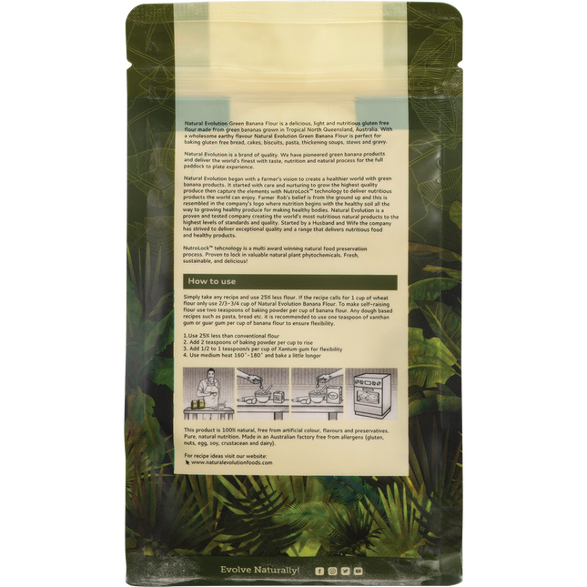 Green Banana Baking Flour Green Banana