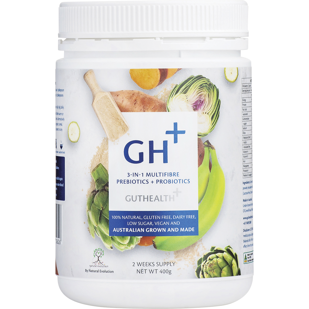 GH+ Prebiotics + Probiotics 3-in-1 Multifibre