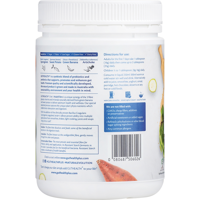 GH+ Prebiotics + Probiotics 3-in-1 Multifibre