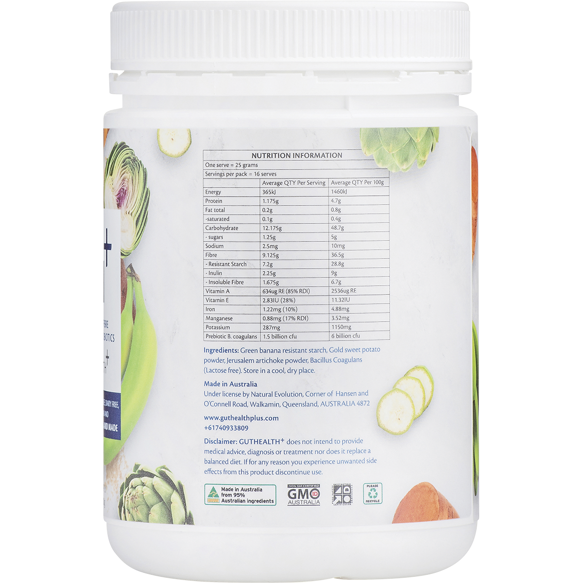 GH+ Prebiotics + Probiotics 3-in-1 Multifibre