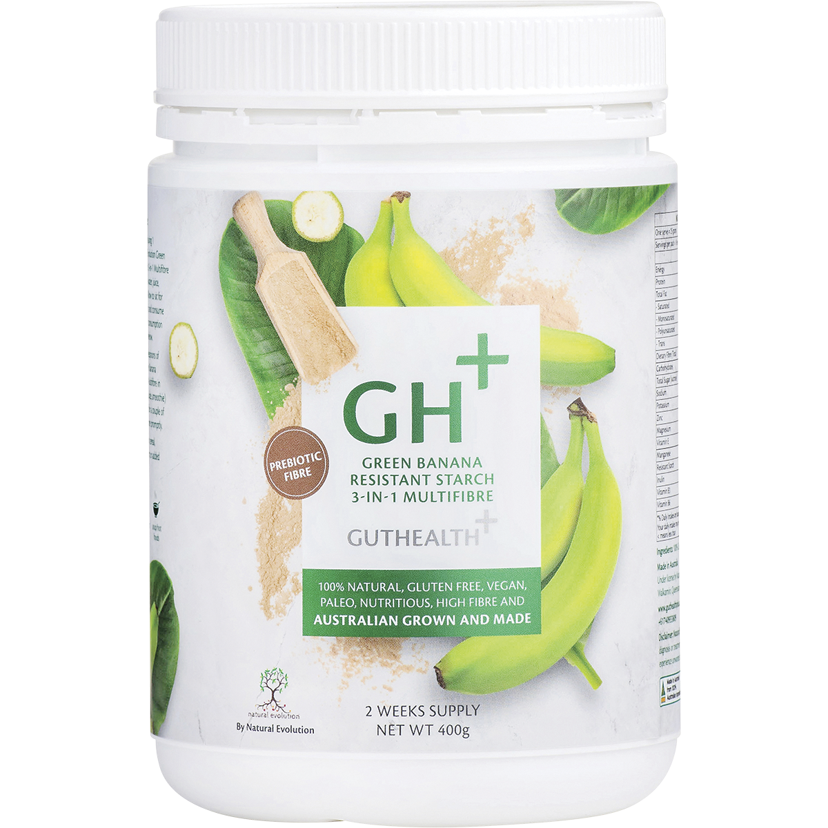 GH+ Green Banana Resistant Starch 3-in-1 Multifibre