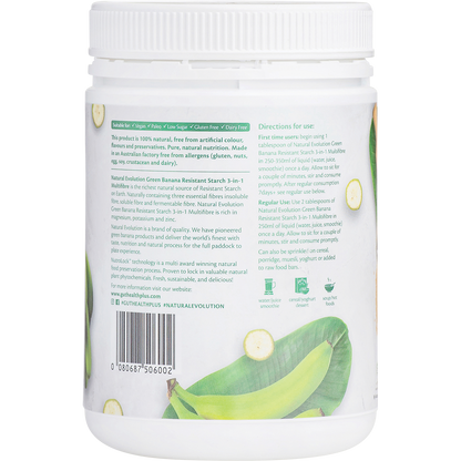 GH+ Green Banana Resistant Starch 3-in-1 Multifibre