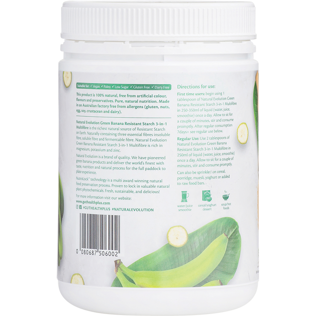 GH+ Green Banana Resistant Starch 3-in-1 Multifibre