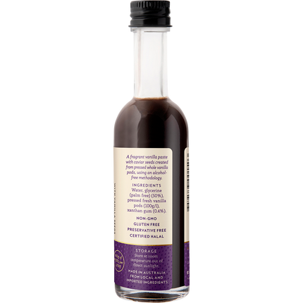 Alcohol Free Vanilla Paste