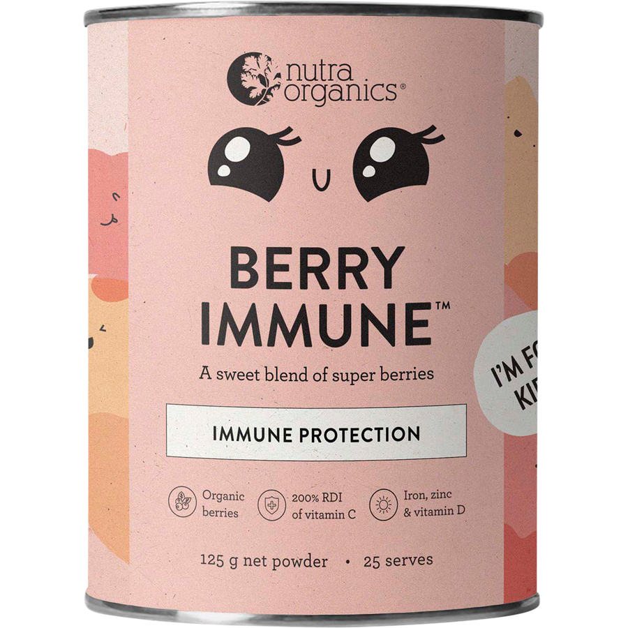 Nutra Organics Berry Immune antioxidant rich superfood powder