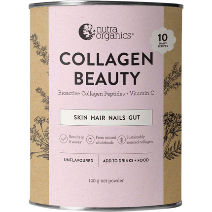 Nutra Organics Collagen Beauty collagen powder for skin hair and nails