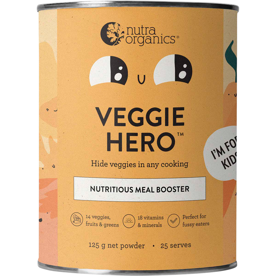 Nutra Organics Veggie Hero vegetable nutrition powder for kids