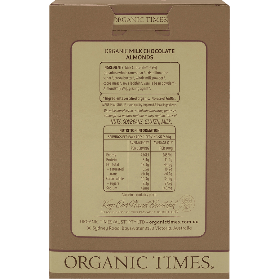 Milk Chocolate Almonds
