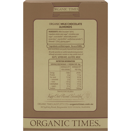 Milk Chocolate Almonds