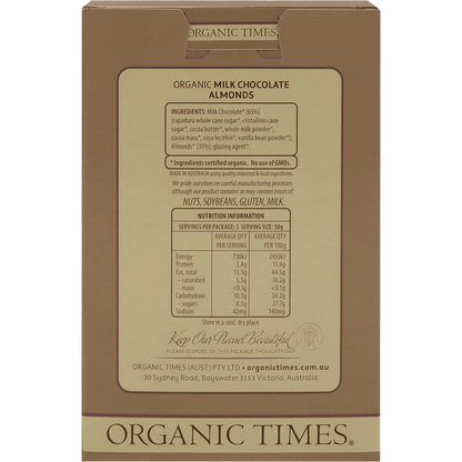 Milk Chocolate Almonds