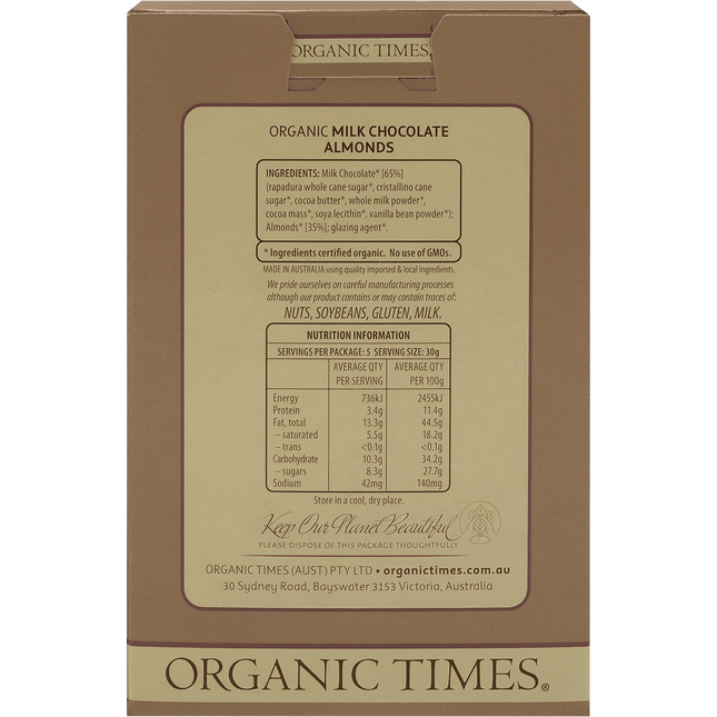 Milk Chocolate Almonds