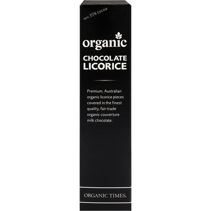 Milk Chocolate Licorice