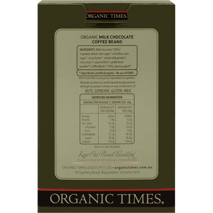 Milk Chocolate Coffee Beans