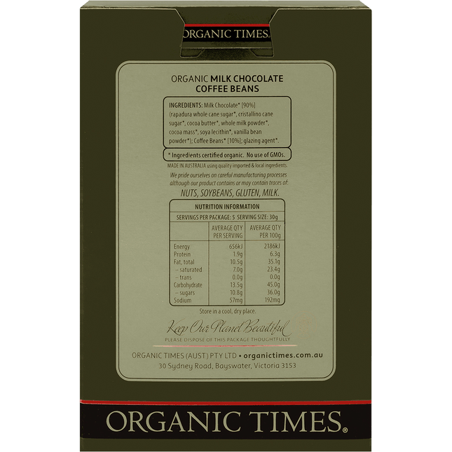 Milk Chocolate Coffee Beans