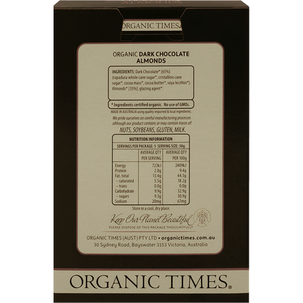 Dark Chocolate Almonds