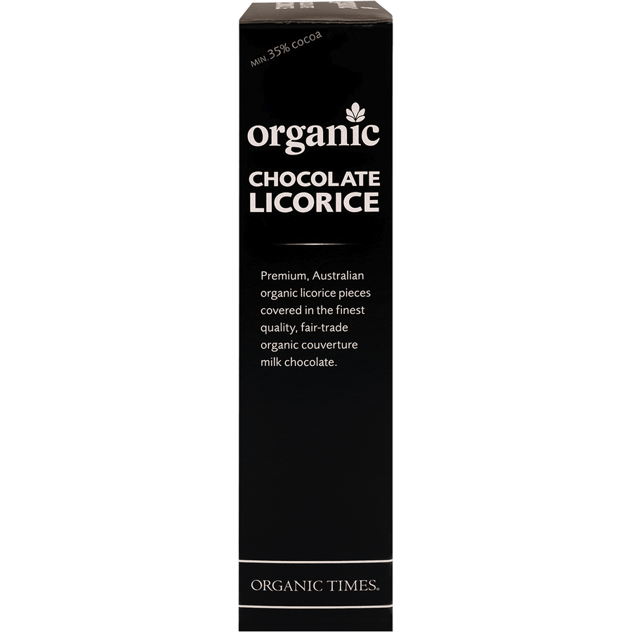 Dark Chocolate Licorice