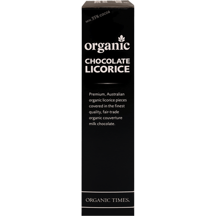 Dark Chocolate Licorice
