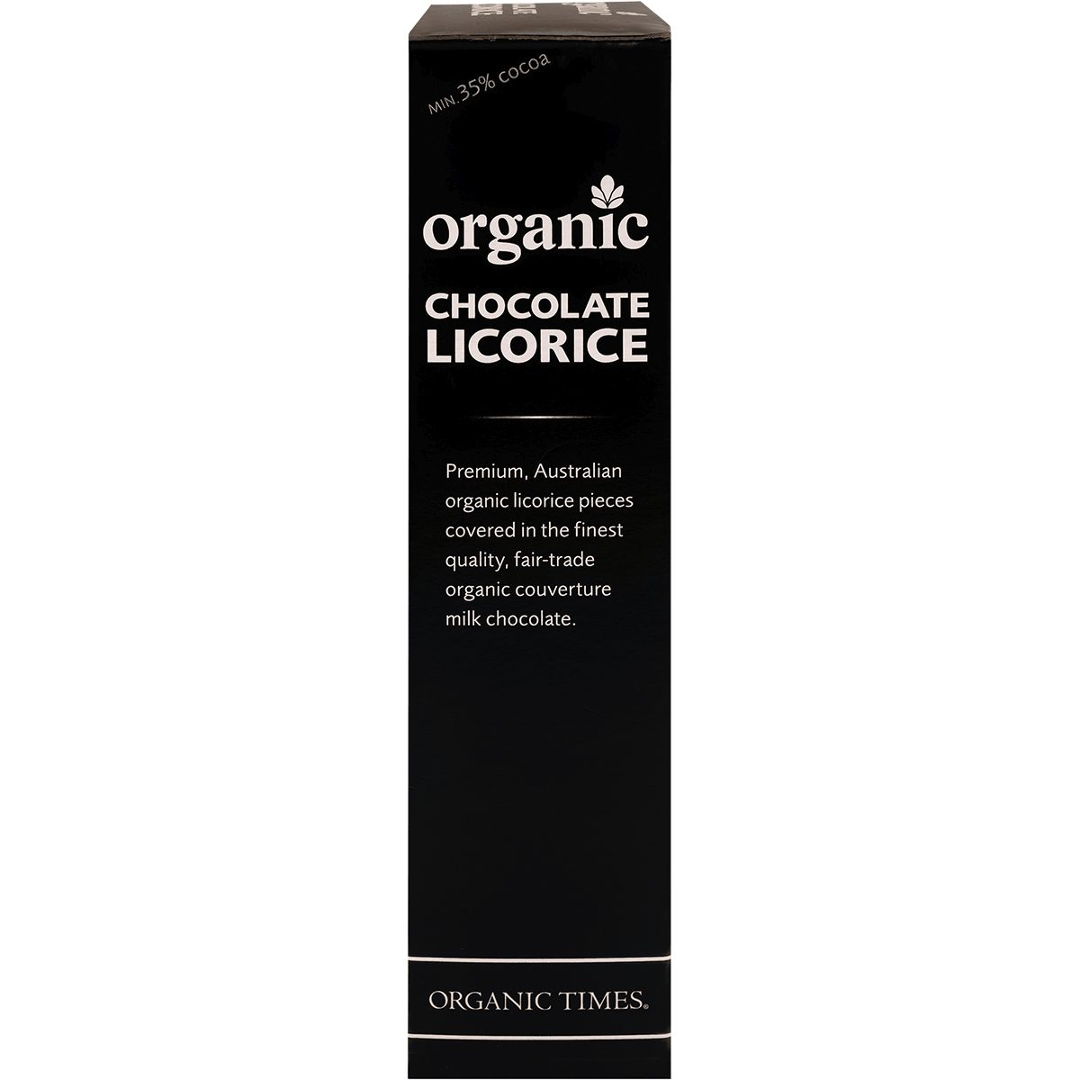 Dark Chocolate Licorice