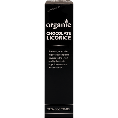 Dark Chocolate Licorice