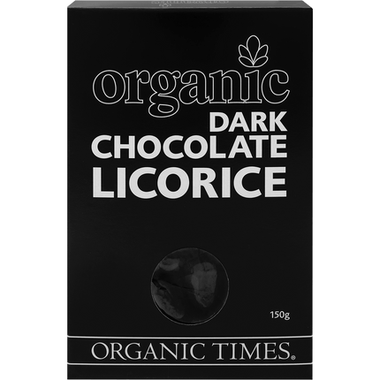Dark Chocolate Licorice