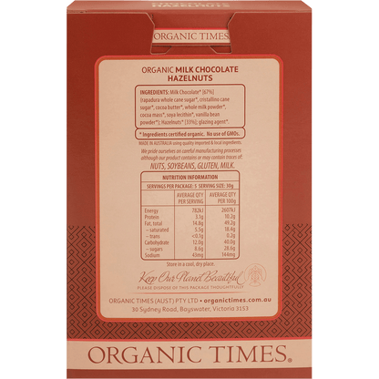 Milk Chocolate Hazelnuts