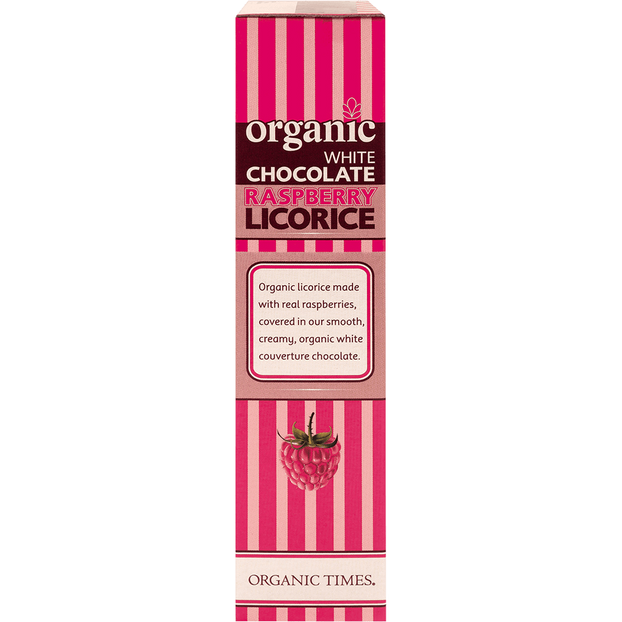White Chocolate Raspberry Licorice