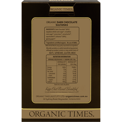 Dark Chocolate Sultanas